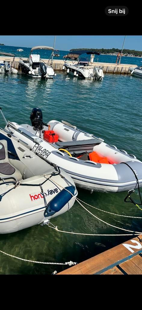 Zodiac cadet boot, Watersport en Boten, Rubberboten, Zo goed als nieuw, Zodiac, Aluminium, Minder dan 70 pk, Benzine, Ophalen of Verzenden
