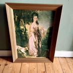 🍀 Lucky Vintage Gainsborough reproductie Mrs. Mary Robinson, Ophalen, Huis en Inrichting