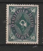 Duitsland 1921 - Posthoorn, Ophalen of Verzenden, 1990 tot heden