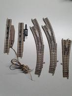 Fleischmann Piccolo Wissels & Ontkoppelrail, Gebruikt, Gelijkstroom, Fleischmann, Rails