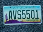 Kentekenplaat licenseplate Arizona 2 USA, Verzenden, Gebruikt, Auto's