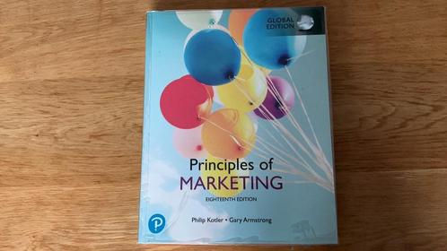 Principles of Marketing 18th edition - Philip Kotler, Boeken, Studieboeken en Cursussen, Nieuw, HBO, Gamma, Ophalen of Verzenden