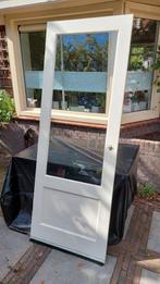 Binnendeur met glas 211x77.8x3.5cm, Doe-het-zelf en Verbouw, Ophalen, Gebruikt, Binnendeur, Glas