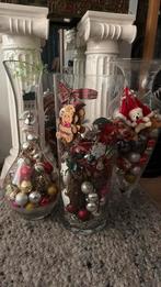 Kerst versiering, Huis en Inrichting, Woonaccessoires | Vazen, Ophalen, Overige kleuren, Minder dan 50 cm, Glas