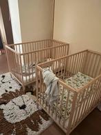 2 x singlar ikea cots with mattress tweeling, Kinderen en Baby's, Kinderkamer | Bedden, Gebruikt, Ophalen of Verzenden, Hoogslaper of Stapelbed