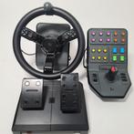 Logitech G Saitek Farming Simulator Controller Set, Computers en Software, Joysticks, Ophalen, Gebruikt, Logitech