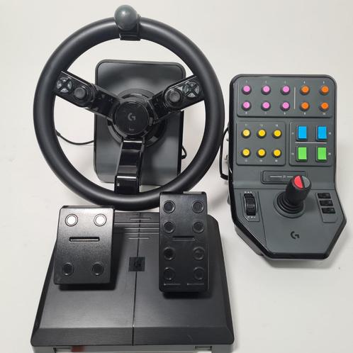 Logitech G Saitek Farming Simulator Controller Set, Computers en Software, Joysticks, Gebruikt, Ophalen