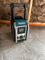 Makita DMR115 bouwradio, Audio, Tv en Foto, Radio's, Ophalen of Verzenden, Gebruikt, Bouwradio