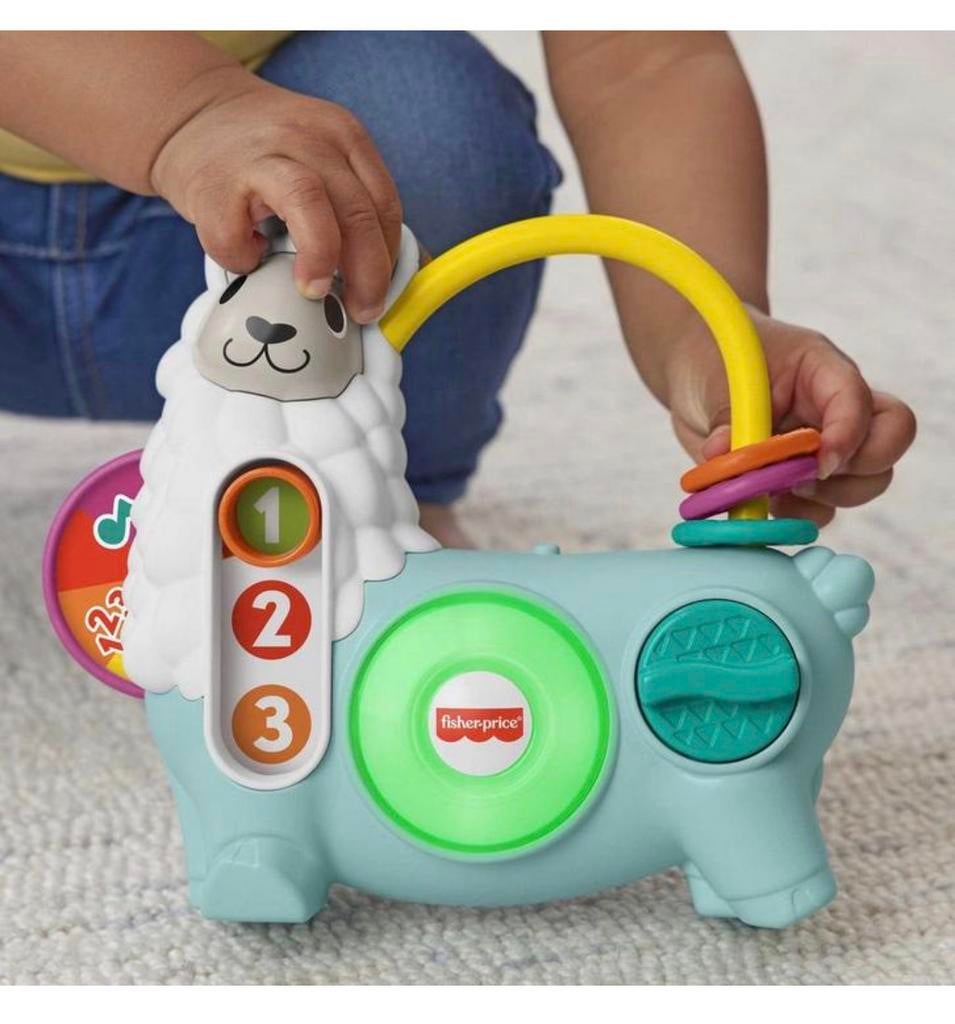 Fisher-Price Linkimals Activiteiten Lama ramelaar speelgoed, Nieuw, Ophalen of Verzenden, H, Rammelaar