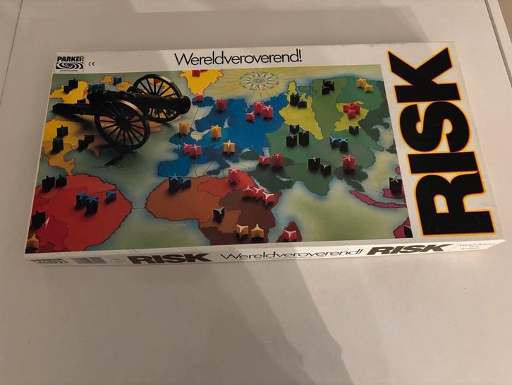 Risk Wereldveroverend! Parker bordspel witte doos als nieuw!, Hobby en Vrije tijd, Gezelschapsspellen | Bordspellen, Zo goed als nieuw