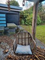 Schommelstoel, Huis en Inrichting, Stoelen, Ophalen, Gebruikt, Bruin, Eén