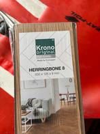 Nieuw Kronospan Eiken Visgraat Laminaat 18m², Ophalen, 50 tot 150 cm, Nieuw, 10 m² of meer