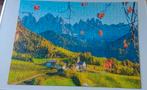 Puzzel 1000srukjes Zuid Tirol COMPLEET, Ophalen of Verzenden, 500 t/m 1500 stukjes, Zo goed als nieuw, Legpuzzel