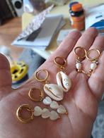 3 paar oorbellen stainles steel setje, Sieraden, Tassen en Uiterlijk, Ringen, Ophalen of Verzenden, Zo goed als nieuw, Zilver