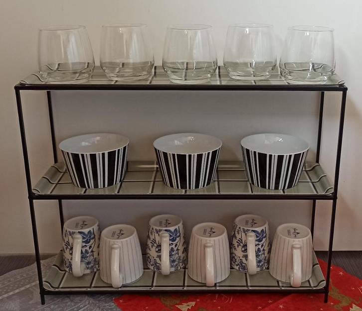 Ikea Sammanhang (sushi/tapas) rek + 3 x dienblad Ypperlig, Huis en Inrichting, Woonaccessoires | Dienbladen, Gebruikt, Hout, Rechthoekig