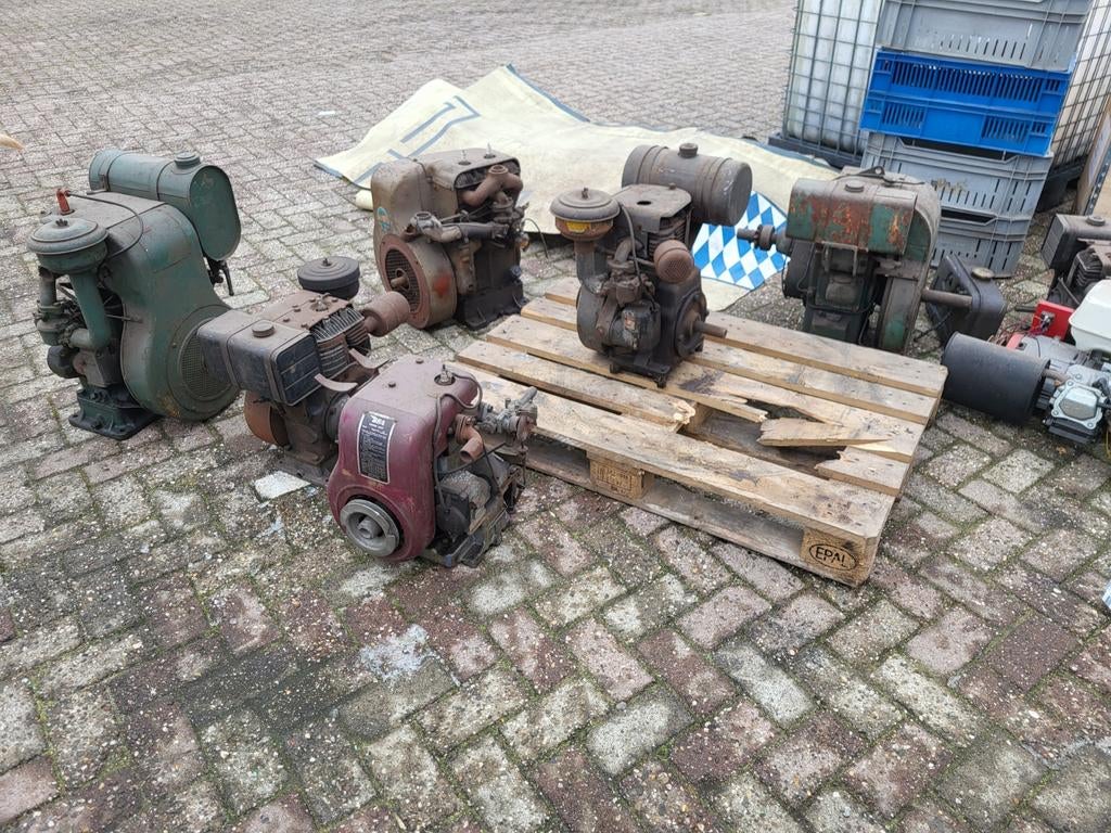 Oude motoren benzine stationair bsa briggs stratton wisconsi, Doe-het-zelf en Verbouw, Motoren, Ophalen, Gebruikt, Benzinemotor