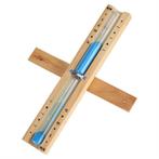Wandzandloper voor sauna – Houten Design met Gekleurd Zand, Wandklok, ., Nieuw, Ophalen of Verzenden
