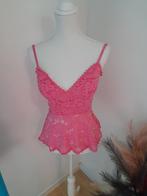 Mooie roze kanten Top maat S/M Nieuw!., Kleding | Dames, Tops, Maat 38/40 (M), Nieuw, Ophalen of Verzenden, Roze