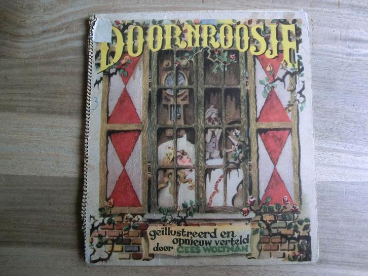 Doornroosje geillustreerd en opnieuw verteld door C. Woltman, Boeken, Sprookjes en Fabels, Gelezen, Ophalen of Verzenden