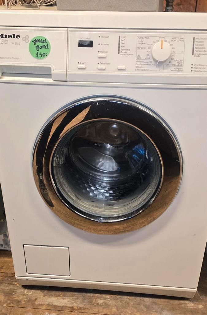 Miele Softcare wasmachine met garantie, Witgoed en Apparatuur, Wasmachines, Zo goed als nieuw, 6 tot 8 kg, Minder dan 85 cm, 1200 tot 1600 toeren
