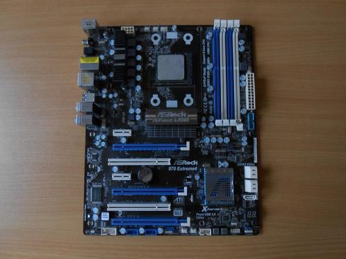 ASRock 970 extreme4 moederbord AM3+, Computers en Software, Moederborden, Gebruikt, AMD, DDR3, Ophalen