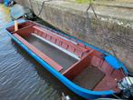 Grachtenboot 7 meter met motor en vergunning, Watersport en Boten, Ophalen, Gebruikt, 6 meter of meer, Tot 10 pk