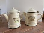 Koffiepot. Koffiekan. Emaille. Varken. Schaap. Nooit gebruik, Ophalen of Verzenden
