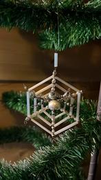 Oude Kerstbal, Gablonzer Spin., Diversen, Kerst, Ophalen of Verzenden, Zo goed als nieuw