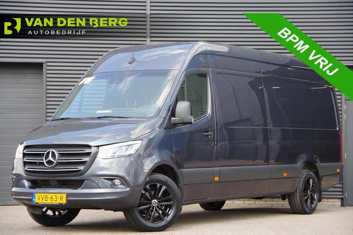 Mercedes-Benz Sprinter 319 3.0 CDI V6 L3H2 AUT-7, LEDER, 3.5, Auto's, Bestelauto's, Bedrijf, Te koop, ABS, Achteruitrijcamera