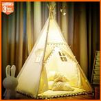 Kindertent Speelhuis Wigwam - Tipi tent - 1.6M/1.3M, Niet ingevuld, Niet ingevuld, Nieuw, Ophalen of Verzenden