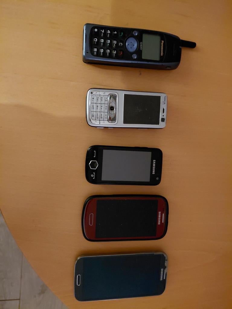Oude GSM Collectie, Telecommunicatie, Mobiele telefoons | Overige merken, Gebruikt, Ophalen of Verzenden, Minder dan 3 megapixel
