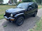 Jeep Cherokee 3.7 V6 Limited | Zwart | Auto | Leer | Nw APK, Auto's, 3700 cc, Zwart, 3360 kg, 109 €/maand
