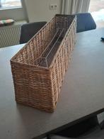 Rotan lampenkap, Ophalen of Verzenden, Zo goed als nieuw, Rechthoekig, Riet