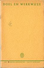 Doel en werkwijze NPV - 1938 Alexanderstraat, Verzamelen, Scouting, Ophalen of Verzenden, Gebruikt, Boek of Tijdschrift