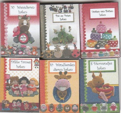 6 boekjes van handwerk ,1-12 je kan er niet in bladeren ,, Verzamelen, Poppenhuizen en Toebehoren, Nieuw, Poppenhuis, Verzenden