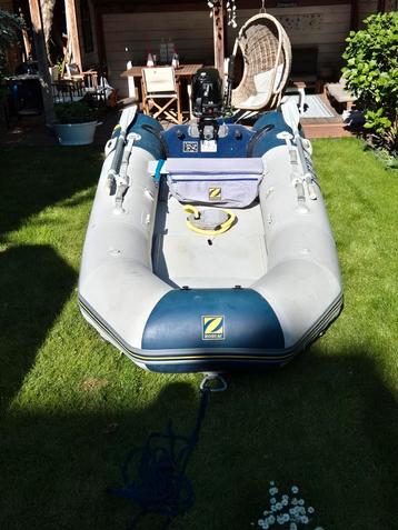 Zodiac 310 + vrijwel nieuwe Mercury 5pk bbm beschikbaar voor biedingen