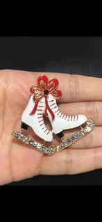 Schaatsen, Sieraden, Tassen en Uiterlijk, Broches, Ophalen, Nieuw, Overige materialen