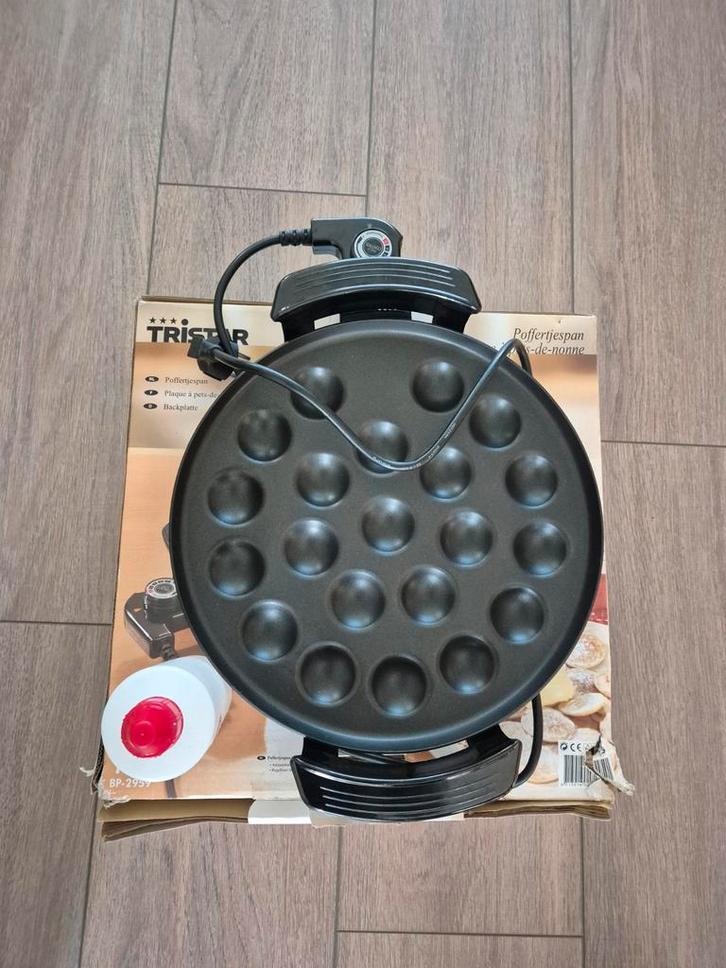 Tristar - Poffertjespan - Lekker bakken!, Witgoed en Apparatuur, Wafelijzers, Gebruikt, Ophalen of Verzenden