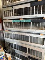 Aluminium duivenmanden, Dieren en Toebehoren, Ophalen, Gebruikt, Aluminium, Overige typen