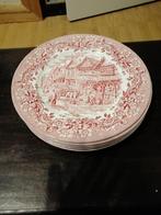 Royal Tudor dinerborden,rood, the 17th Century England,3st, Antiek en Kunst, Ophalen of Verzenden