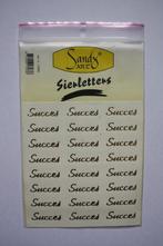 18 st. Sandy-art succes sierstickers goudkleur 8505, Hobby en Vrije tijd, Verzenden, Nieuw, Overige thema's, Overige typen