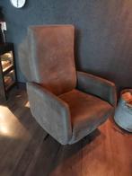 Relaxfauteuil met verstelbare rugleuning, Ophalen, Gebruikt, 75 tot 100 cm, Metaal