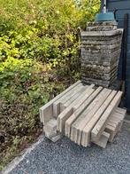 enkele grindtegels, Ophalen, Gebruikt, Minder dan 5 m², Beton