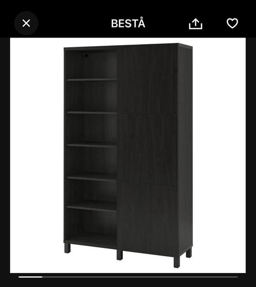 kast 2 stuks Besta Ikea, Huis en Inrichting, Kasten | Dressoirs, Zo goed als nieuw, 25 tot 50 cm, Ophalen