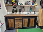 Industriële Keukenblok / Buitenkeuken of Bar, Ophalen, Gebruikt, 150 tot 200 cm, Industriëel