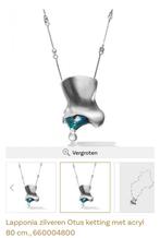 Bjorn Weckstrom Lapponia Ketting 1973, Sieraden, Tassen en Uiterlijk, Kettingen, Ophalen of Verzenden, Zo goed als nieuw, Zilver