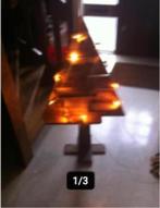 Houten kerstboom H 110 cm Br 60 cm, Ophalen of Verzenden, Zo goed als nieuw