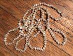 Antieke ketting met echte barok parels, Sieraden, Tassen en Uiterlijk, Kettingen, Overige materialen, Wit, Ophalen of Verzenden