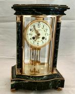 Franse glaspendule. Klein model., Ophalen of Verzenden