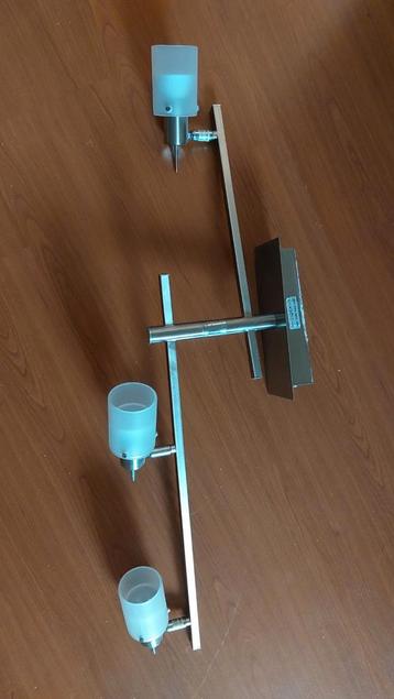 Moderne Plafondlamp met 3 Spots beschikbaar voor biedingen